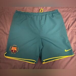 Nike Barcelona light Blue shorts Small